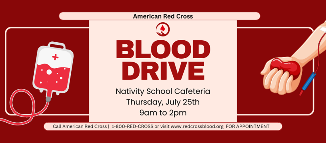 American Red Cross Blood Drive, July 28th